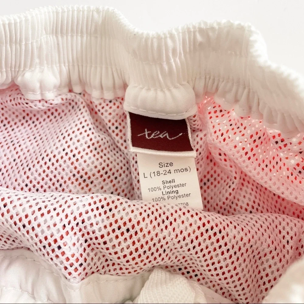 Tea Collection Patterned Mesh Lined Swim Trunks